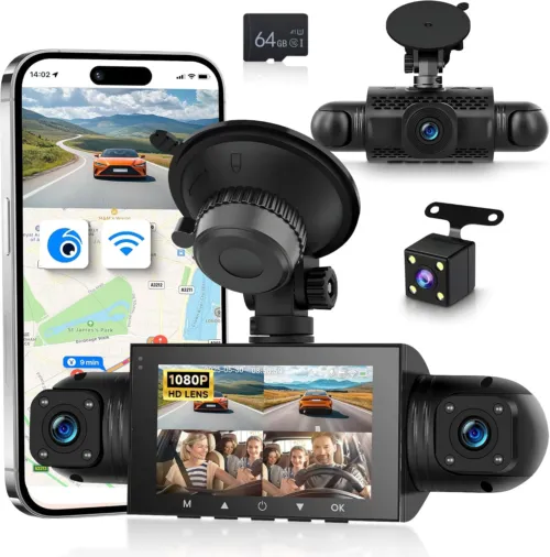 4 Channel 360° In-Cab Dash Camera